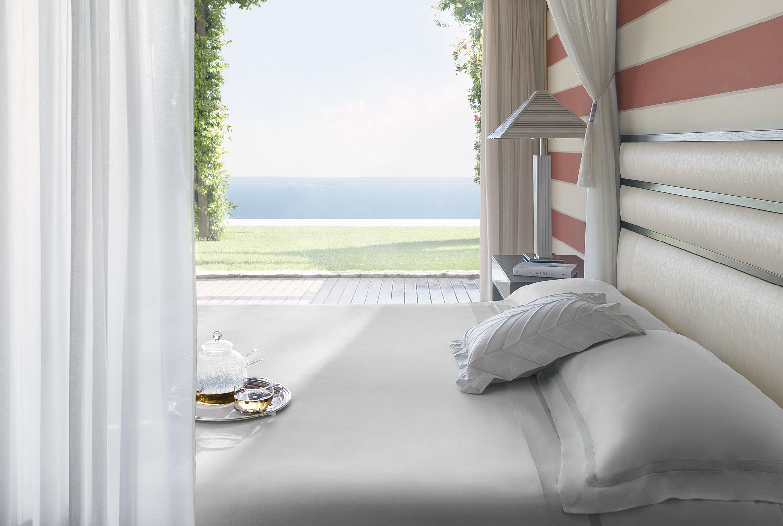 Vista sul Lago di Garda dalla camera della Royal Pool & SPA Suite